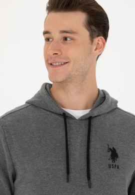 Erkek Antrasit Melanj Basic Sweatshirt - 50269426001