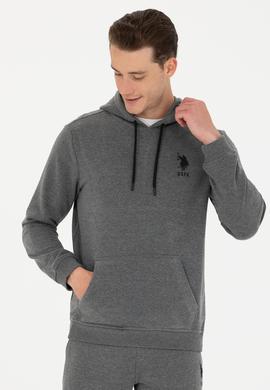 Erkek Antrasit Melanj Basic Sweatshirt - 50269426001