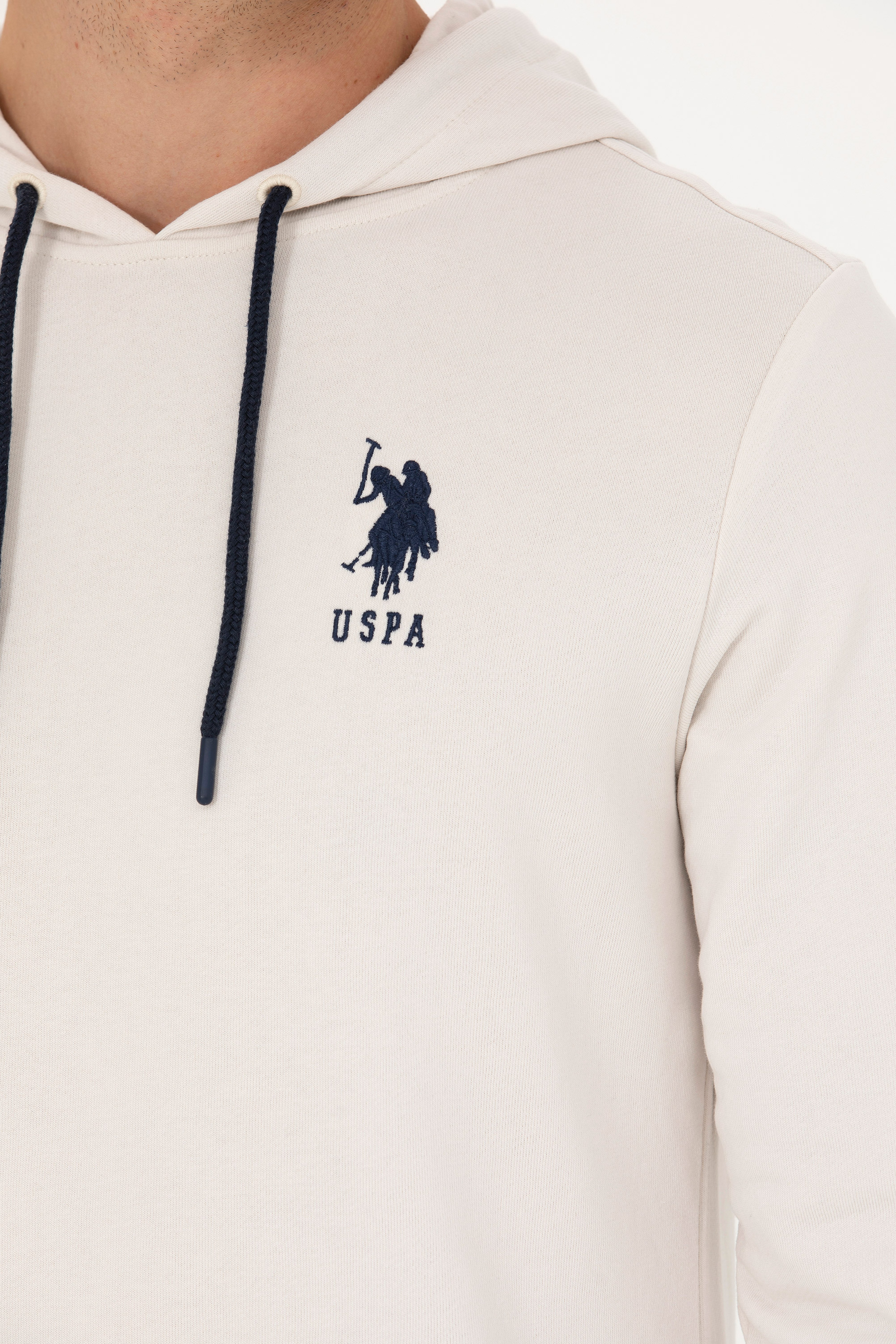 Erkek Taş Basic Sweatshirt - Image 7