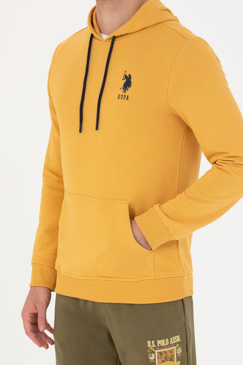 Erkek Hardal Basic Sweatshirt - 50269426163