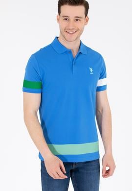 Erkek Saks Polo Yaka Tişört - 50264983019