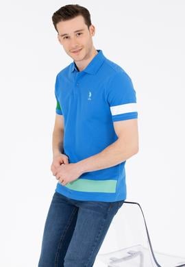 Erkek Saks Polo Yaka Tişört - 50264983019