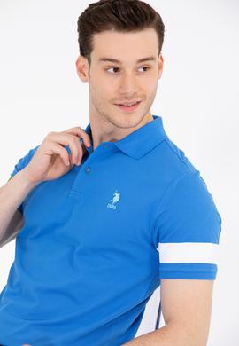 Erkek Saks Polo Yaka Tişört - 50264983019