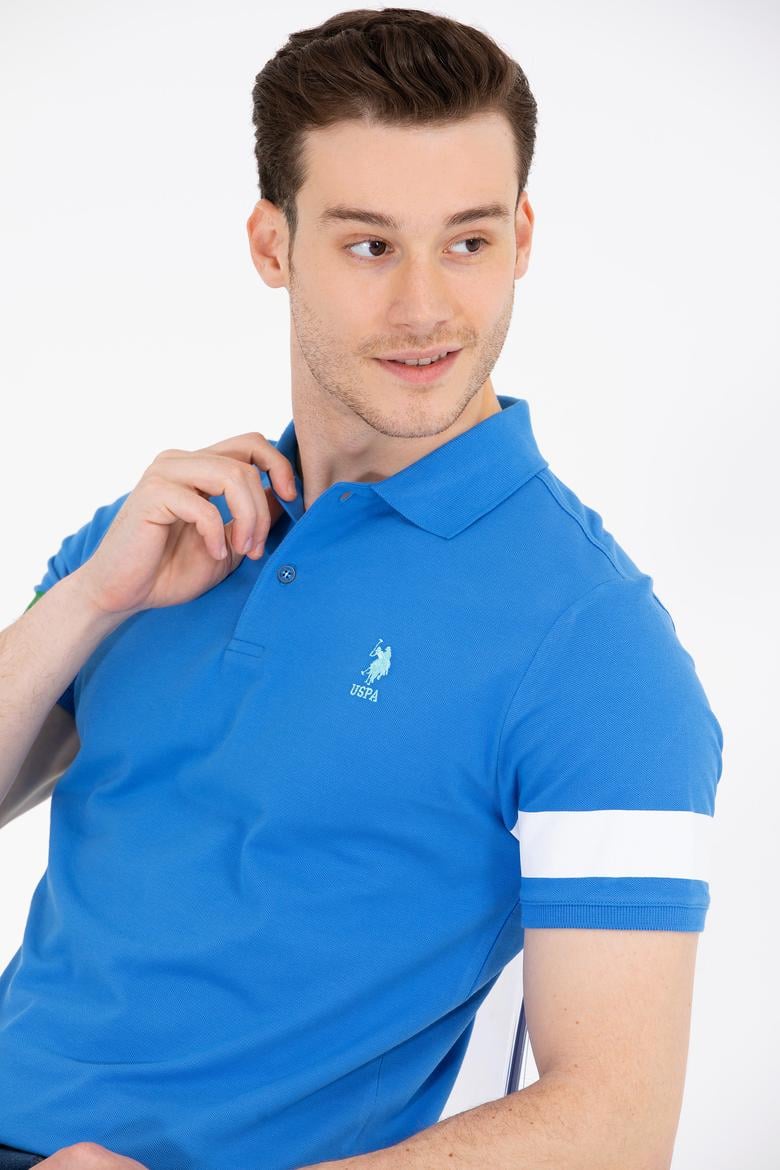Erkek Saks Polo Yaka Tişört - 50264983019