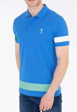 Erkek Saks Polo Yaka Tişört - 50264983019