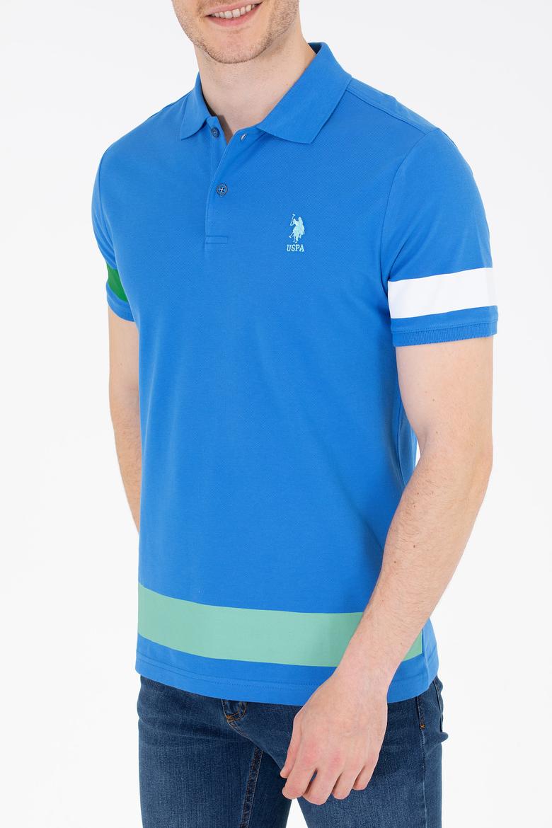 Erkek Saks Polo Yaka Tişört - 50264983019