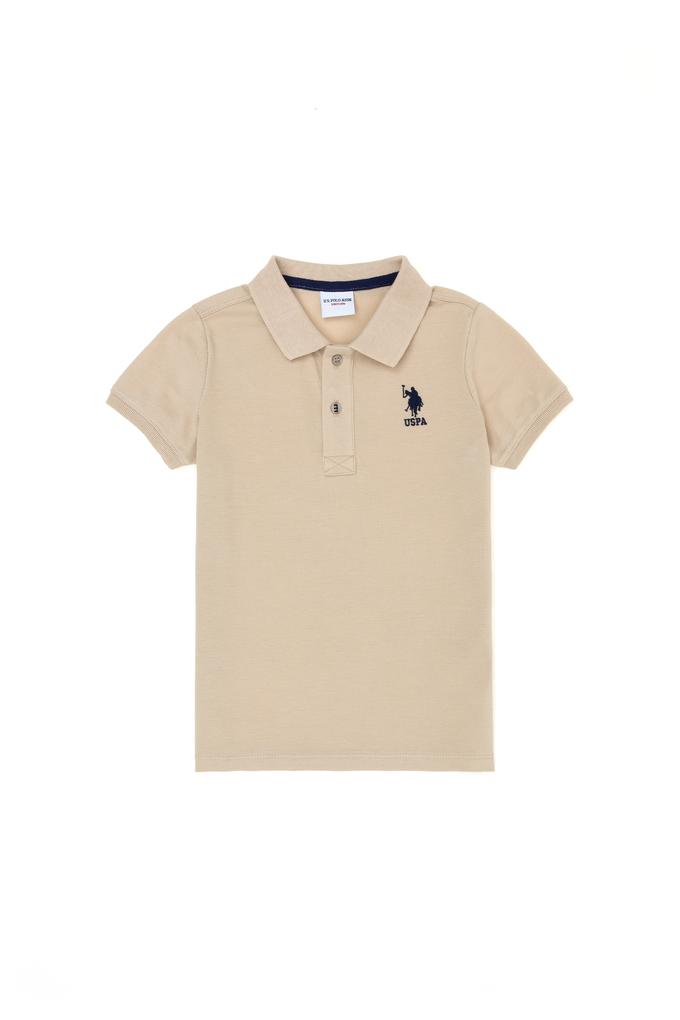 Erkek Çocuk Taş Basic Polo Yaka Tişört