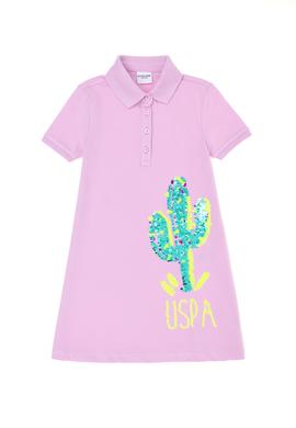 Kız Çocuk Manolya Örme Elbise - 50263461019