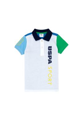 Erkek Çocuk Beyaz Polo Yaka Tişört - 50263462016