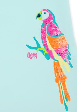 Kız Çocuk Su Yeşili Örme Elbise - 50263463034