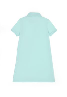 Kız Çocuk Su Yeşili Örme Elbise - 50263463034