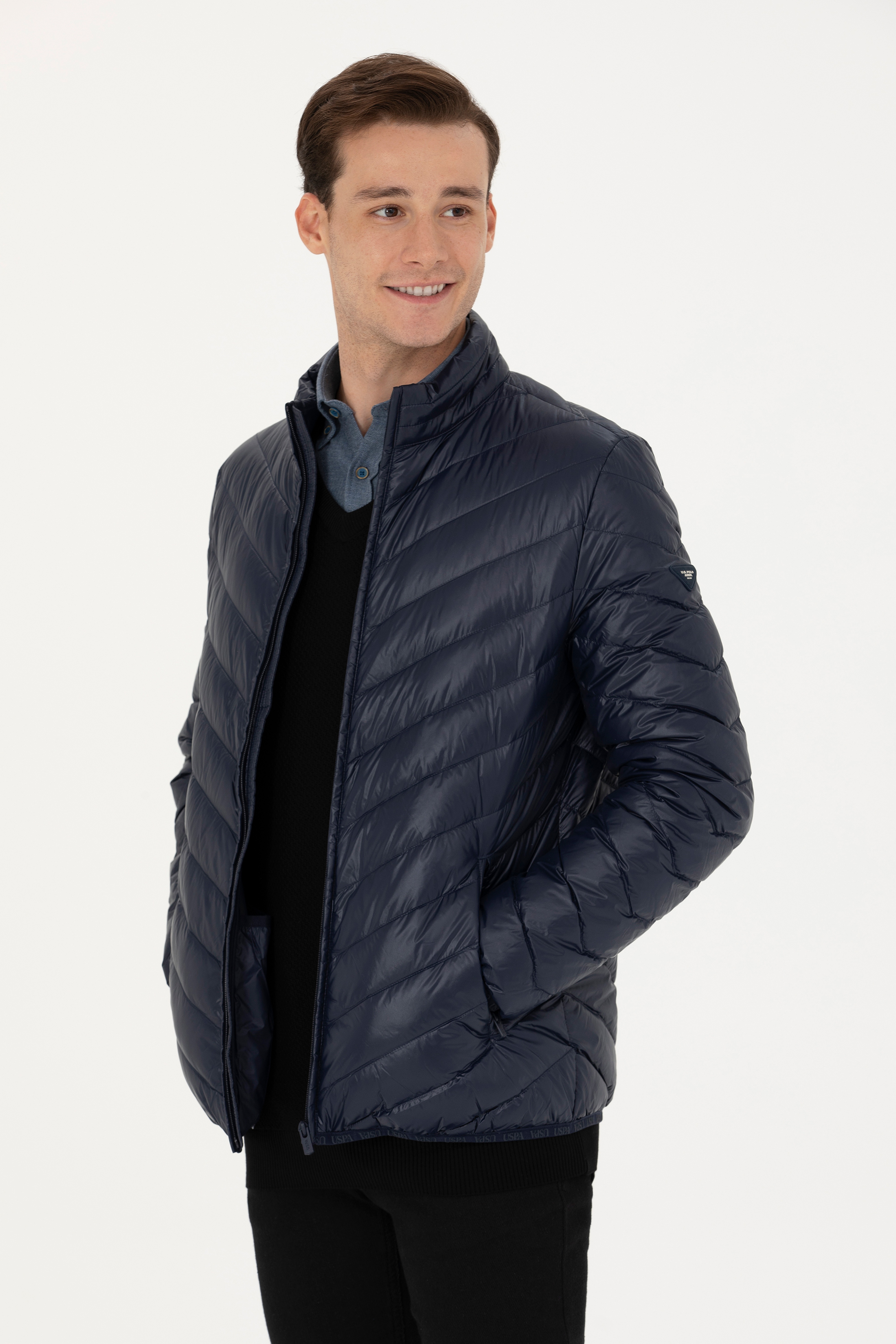 Erkek Lacivert Mont - Image 3