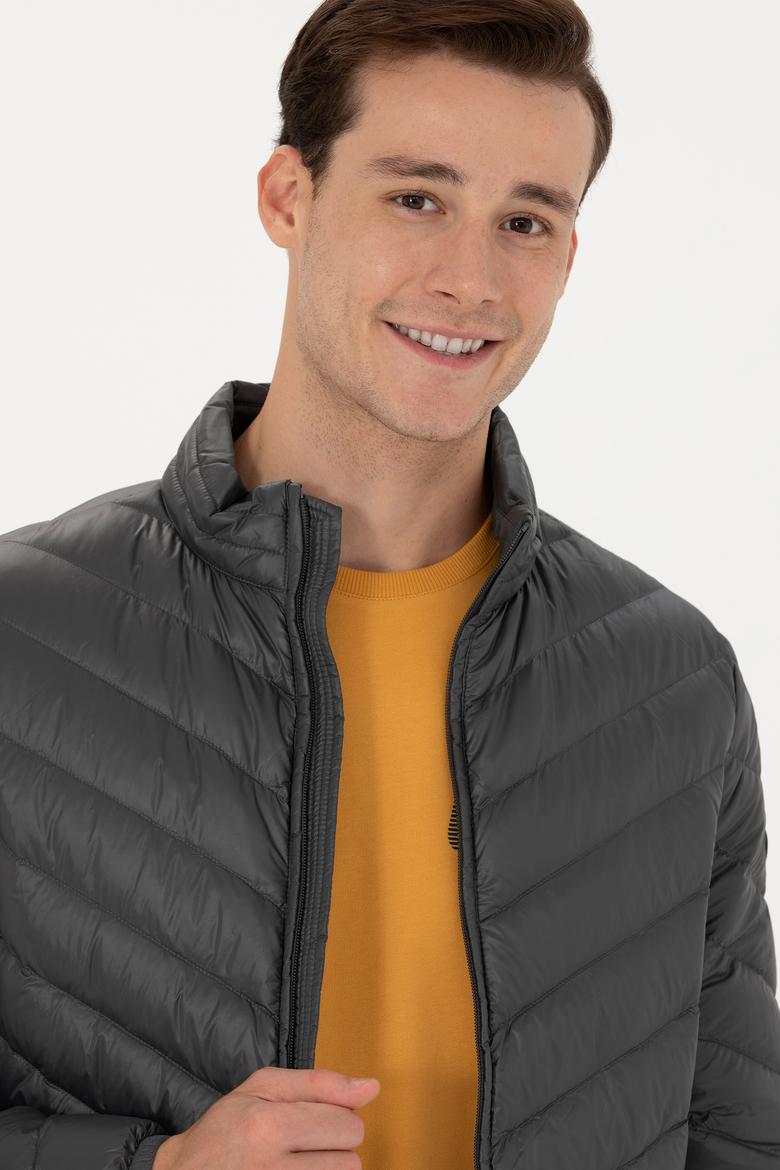 Erkek Antrasit Mont - 50269096096