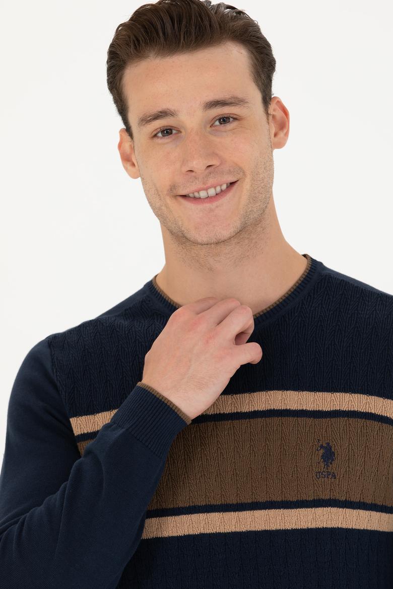 Erkek Lacivert Kazak - 50256660006