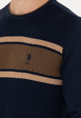 Erkek Lacivert Kazak - 50256660006