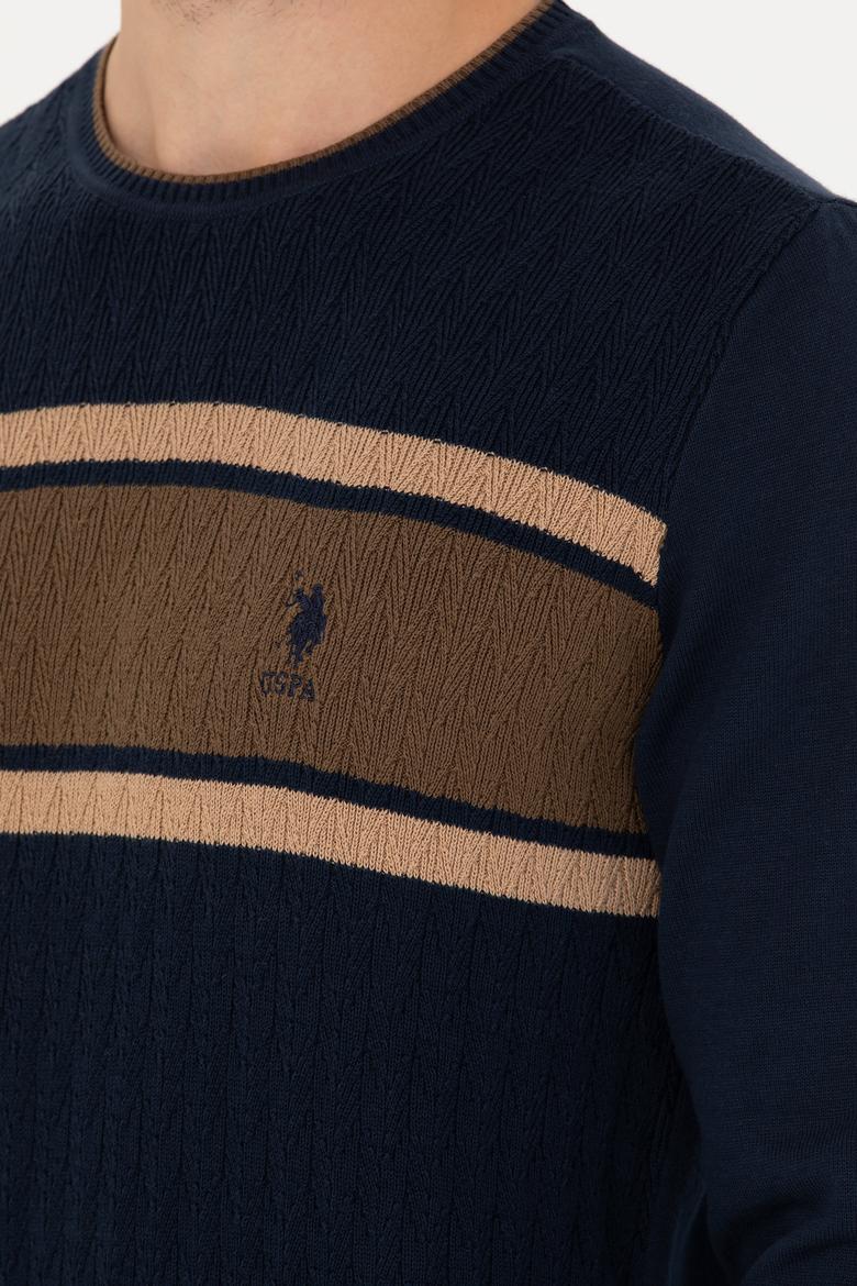 Erkek Lacivert Kazak - 50256660006