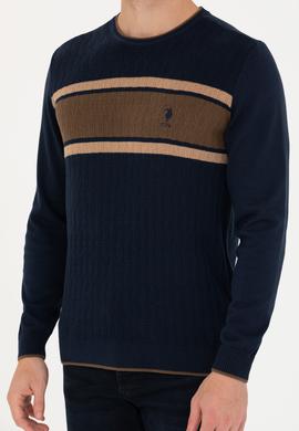 Erkek Lacivert Kazak - 50256660006