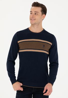 Erkek Lacivert Kazak - 50256660006