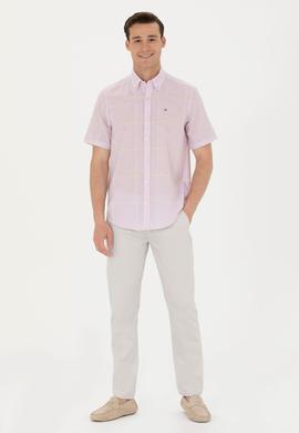 Erkek Açık Gri Kanvas / Chino Pantolon - 50266054059