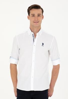 Erkek Beyaz Uzun Kollu Gömlek - 50272300008