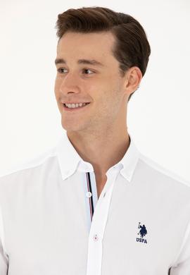 Erkek Beyaz Uzun Kollu Gömlek - 50272300008