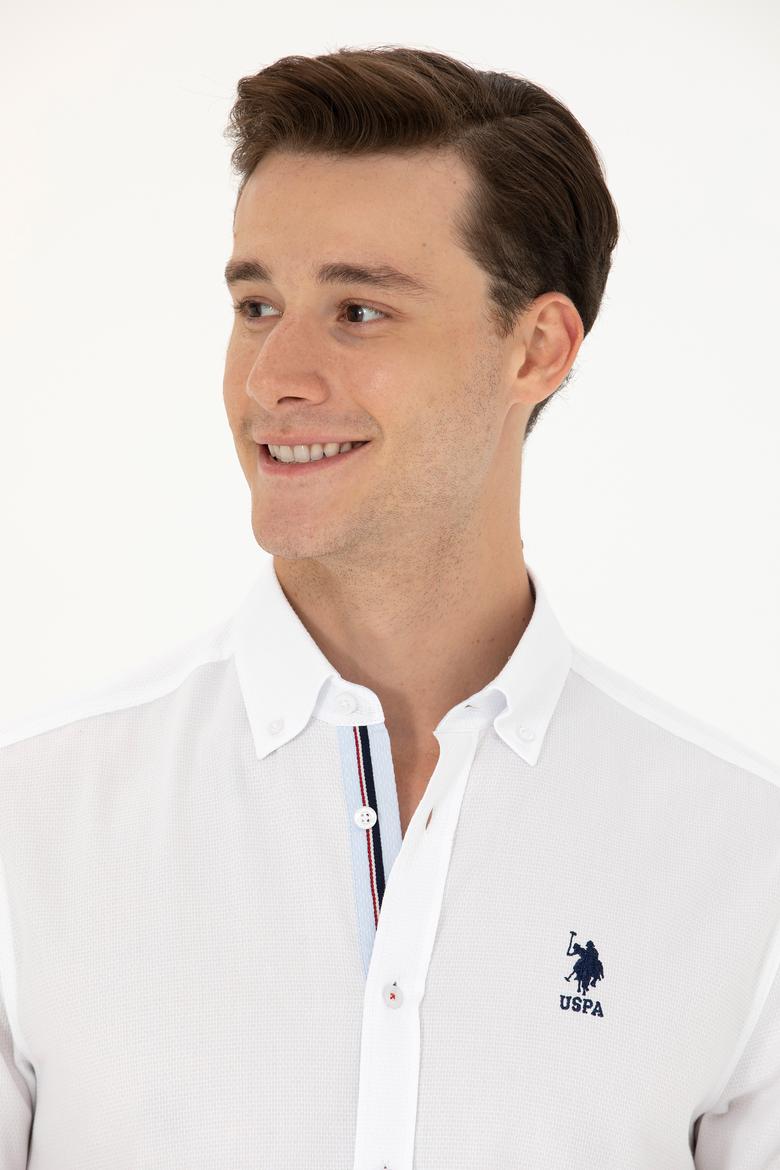 Erkek Beyaz Uzun Kollu Gömlek - 50272300008