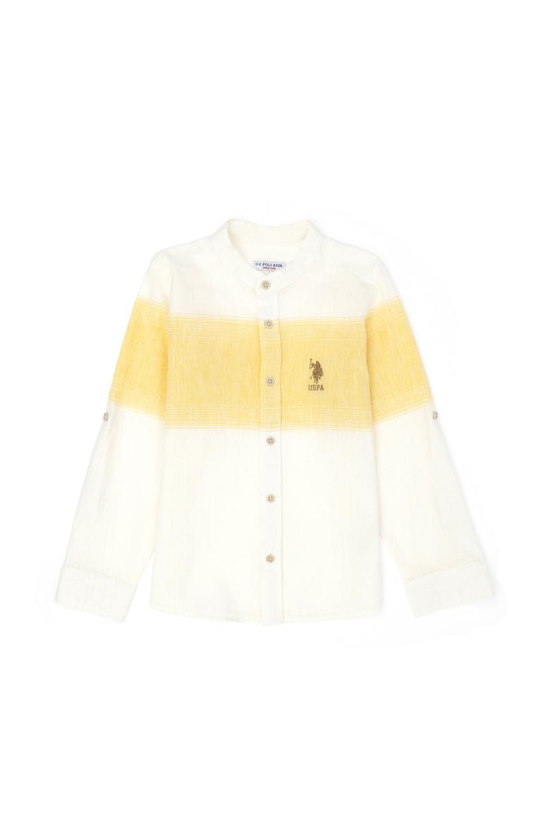 Erkek Çocuk Safran Uzun Kollu Gömlek - 50279415008