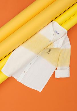 Erkek Çocuk Safran Uzun Kollu Gömlek - 50279415008