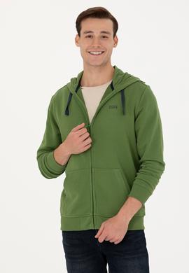 Erkek Yeşil Sweatshirt - 50273717121