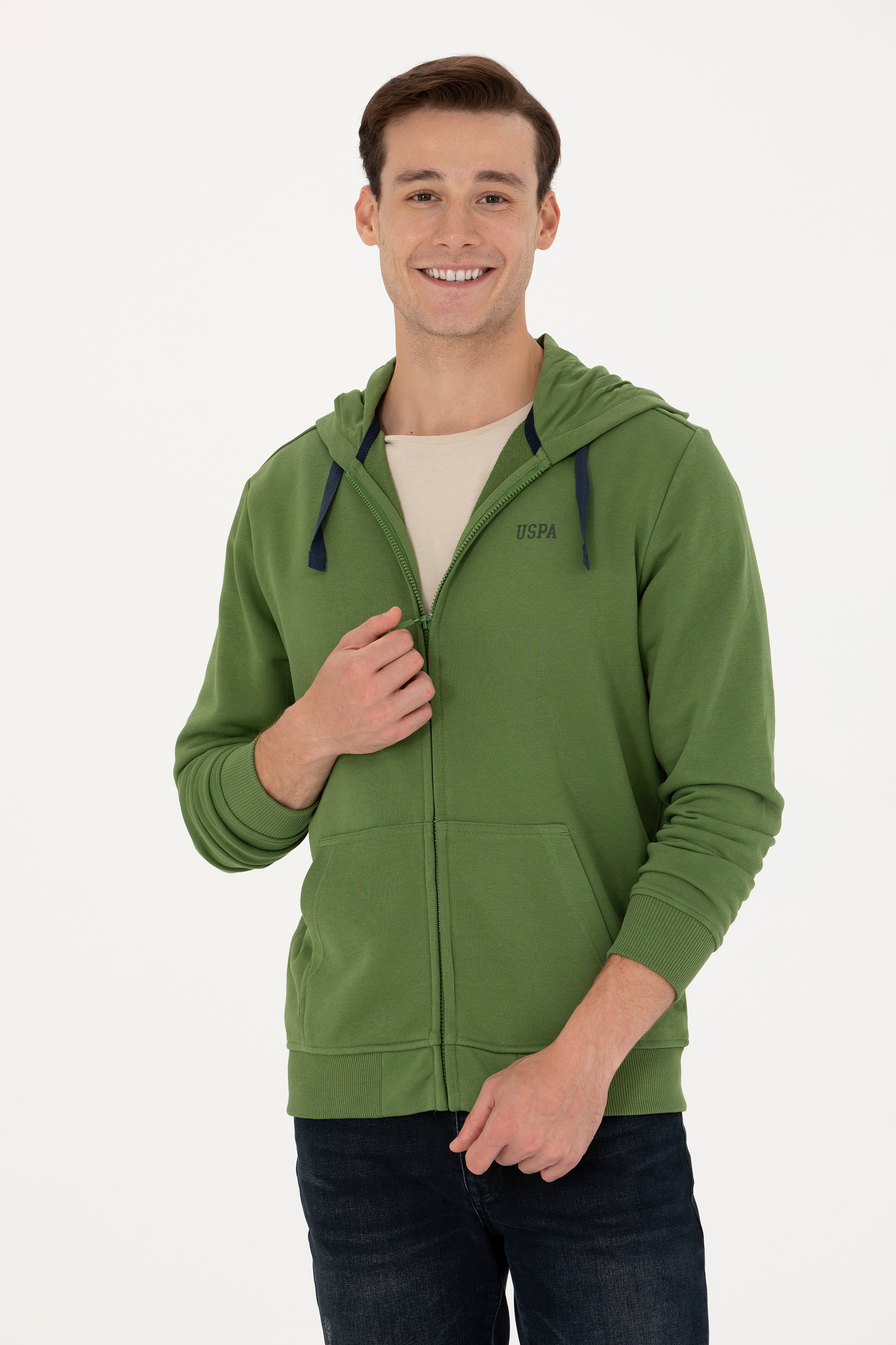 Erkek Yeşil Sweatshirt