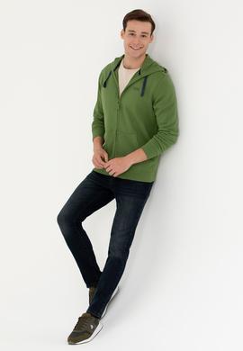 Erkek Yeşil Sweatshirt - 50273717121