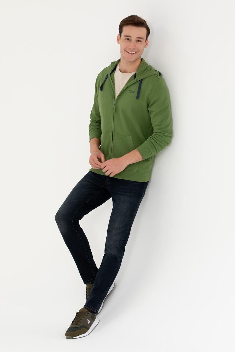 Erkek Yeşil Sweatshirt - 50273717121