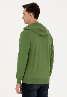 Erkek Yeşil Sweatshirt - 50273717121