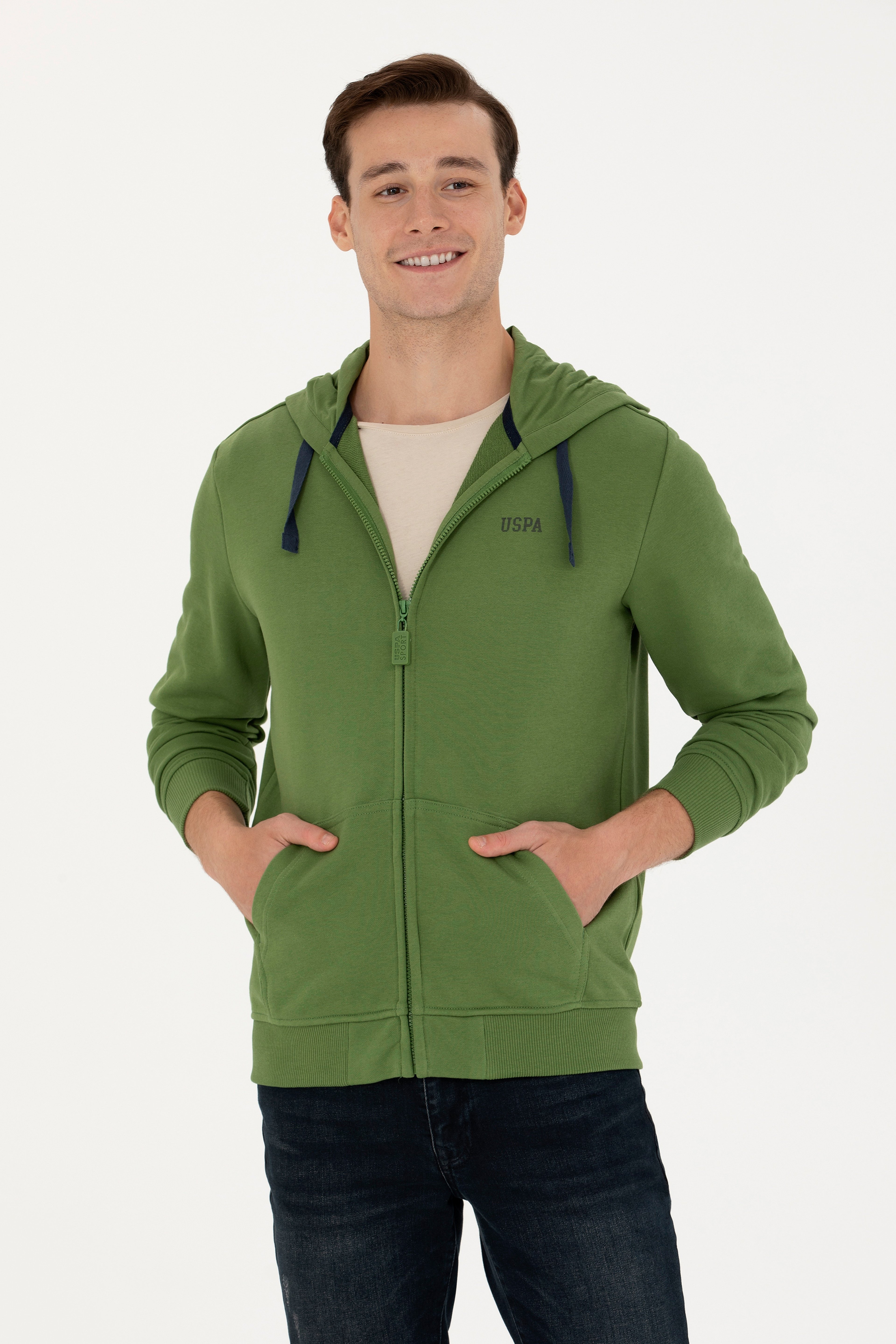 Erkek Yeşil Sweatshirt - Image 1