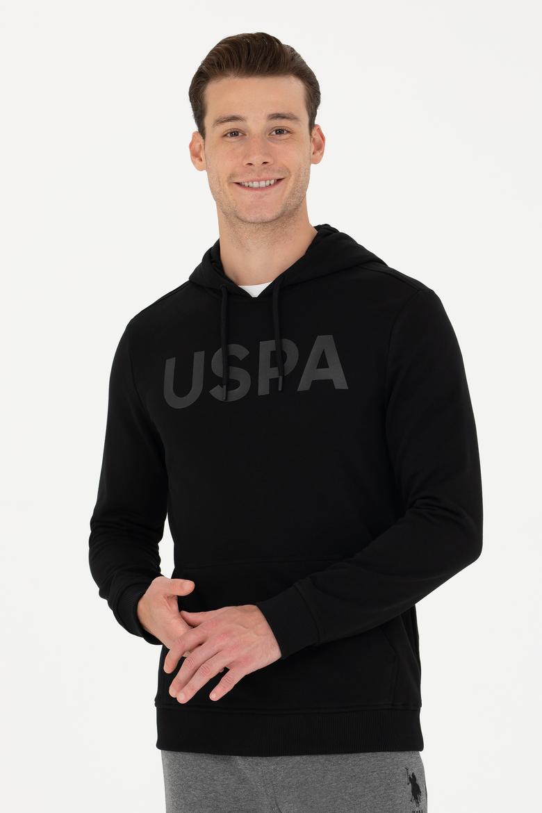 Erkek Siyah Basic Sweatshirt - 50269396017