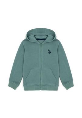 Erkek Çocuk Mint Basic Kapüşonlu Sweatshirt - 50273746121