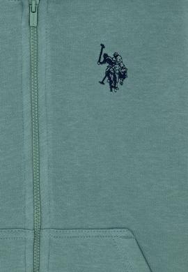 Erkek Çocuk Mint Basic Kapüşonlu Sweatshirt - 50273746121