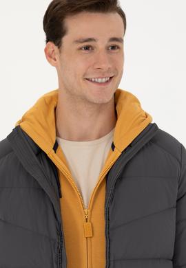 Erkek Antrasit Mont - 50269807042