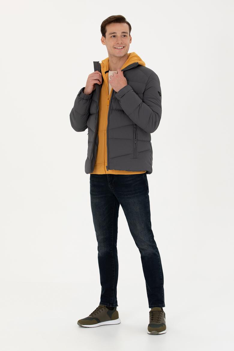 Erkek Antrasit Mont - 50269807042