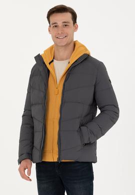 Erkek Antrasit Mont - 50269807042