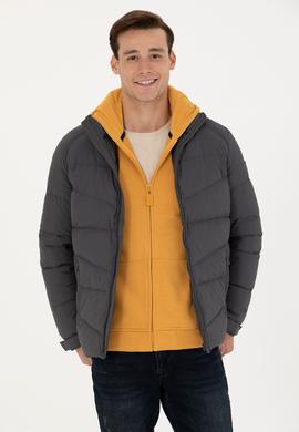 Erkek Antrasit Mont - 50269807042