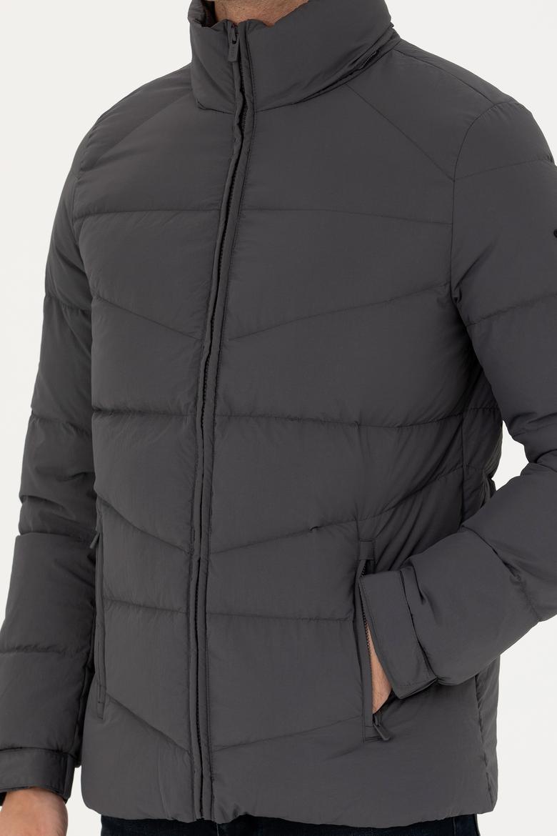 Erkek Antrasit Mont - 50269807042