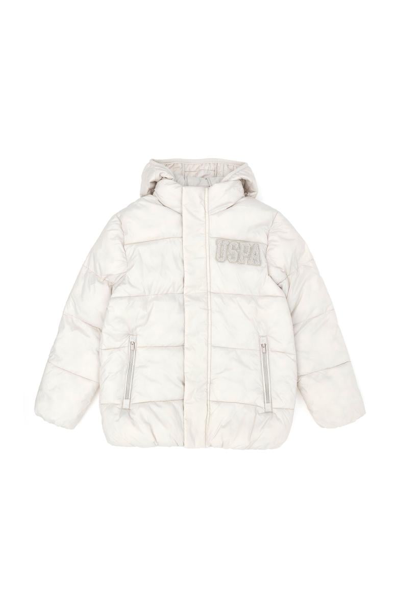 Erkek Çocuk Taş Kapüşonlu Mont - 50271498009