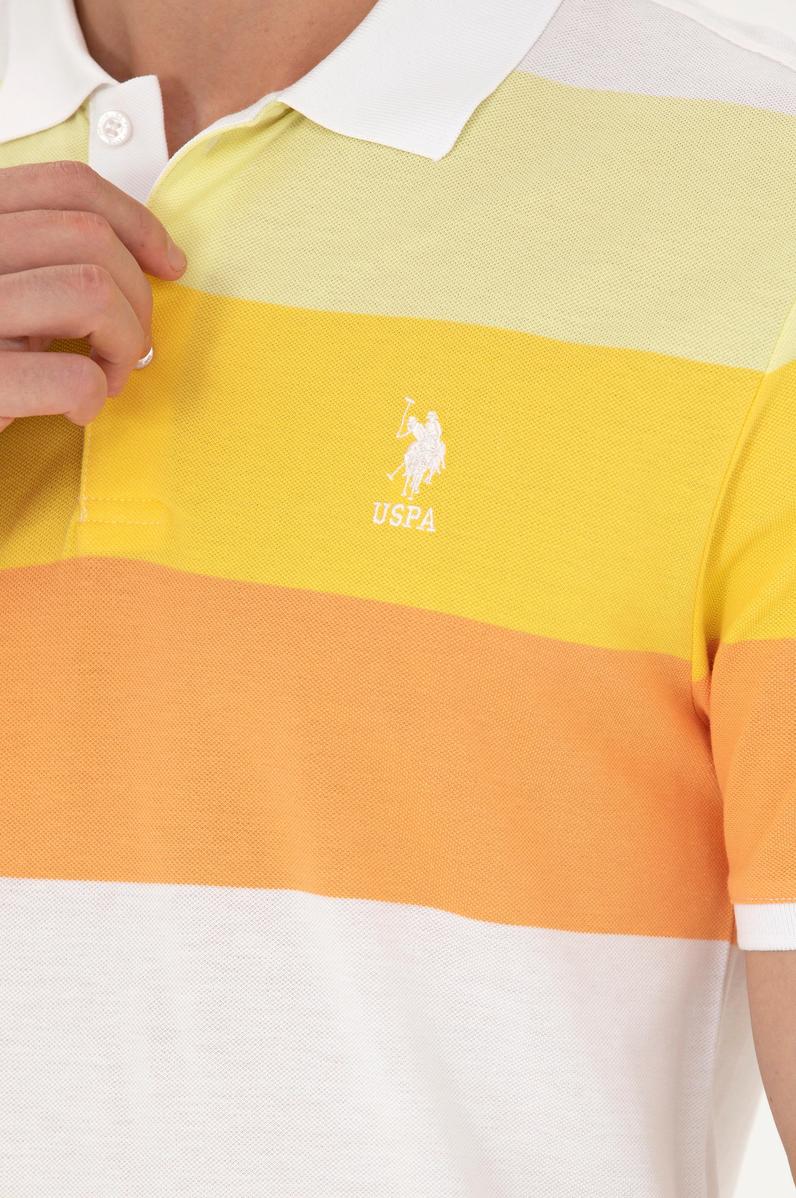 Erkek Turuncu Polo Yaka Tişört