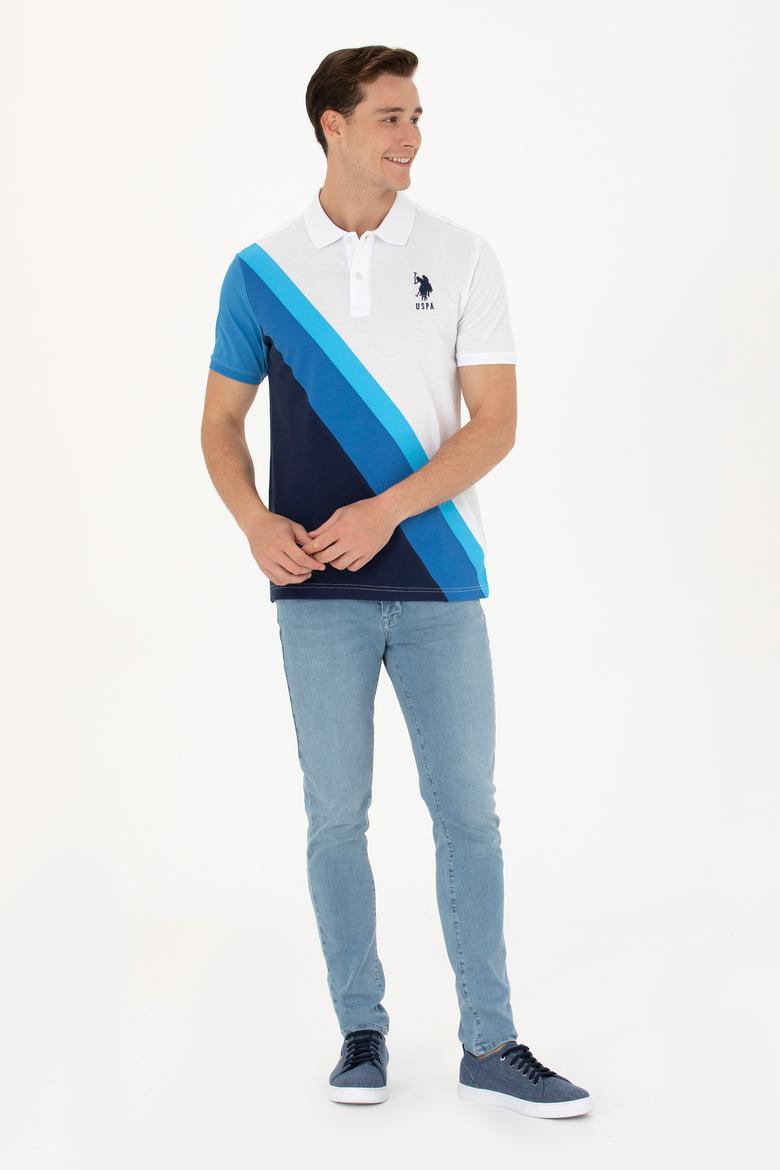 Erkek Lacivert Polo Yaka Tişört - 50263398001