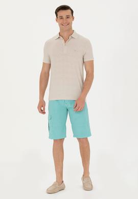 Erkek Taş Polo Yaka Tişört - 50263432035