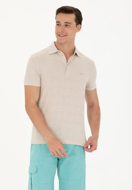 Erkek Taş Polo Yaka Tişört - 50263432035