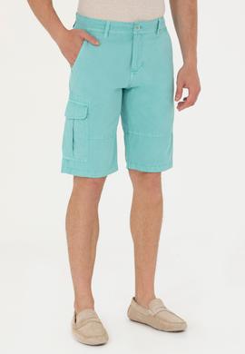 Erkek Mint Dokuma Şort - 50263843013