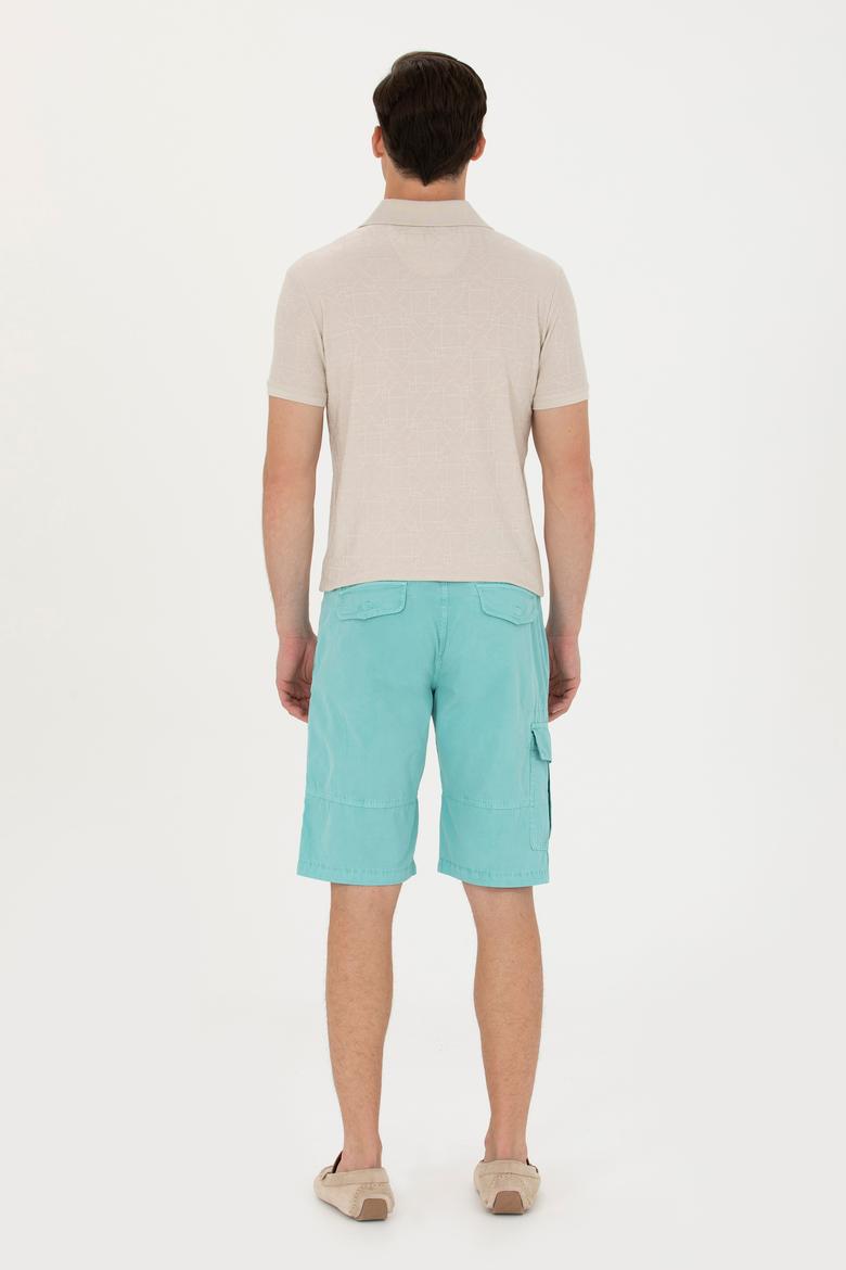 Erkek Mint Dokuma Şort - 50263843013