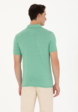 Erkek Yeşil Polo Yaka Tişört - 50263427043